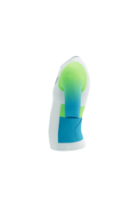 Compressport Stream SS Tri Top M - White/Blue-Green
