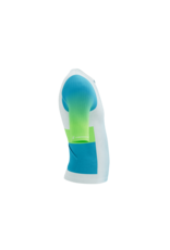Compressport Stream SS Tri Top M - White/Blue-Green