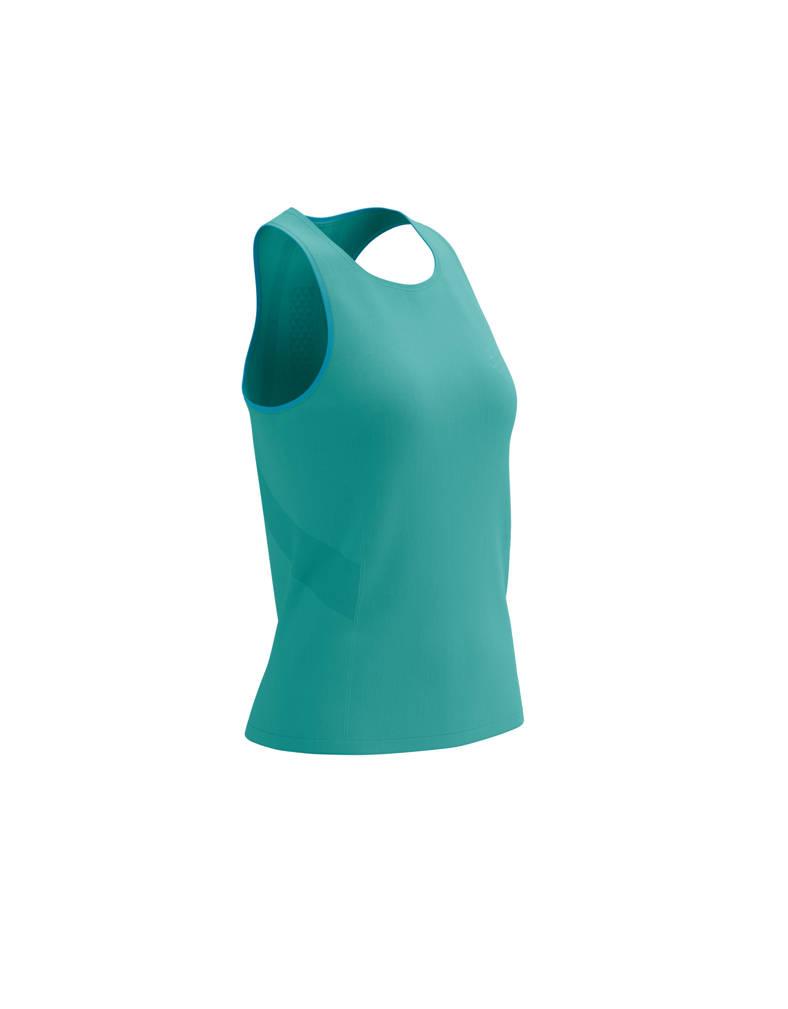 Compressport Performance Singlet W - Pool Blue