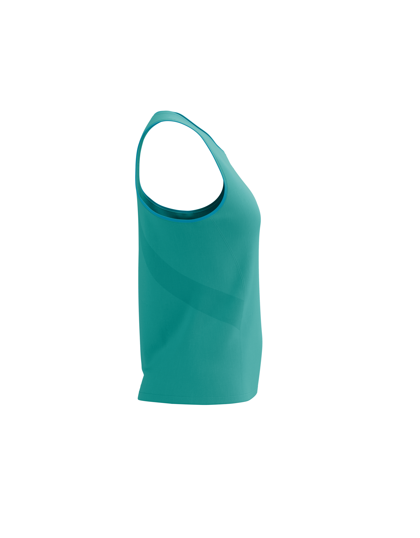 Compressport Performance Singlet W - Pool Blue