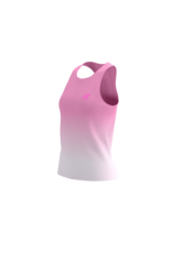 Compressport Performance Singlet W - Begonia/White