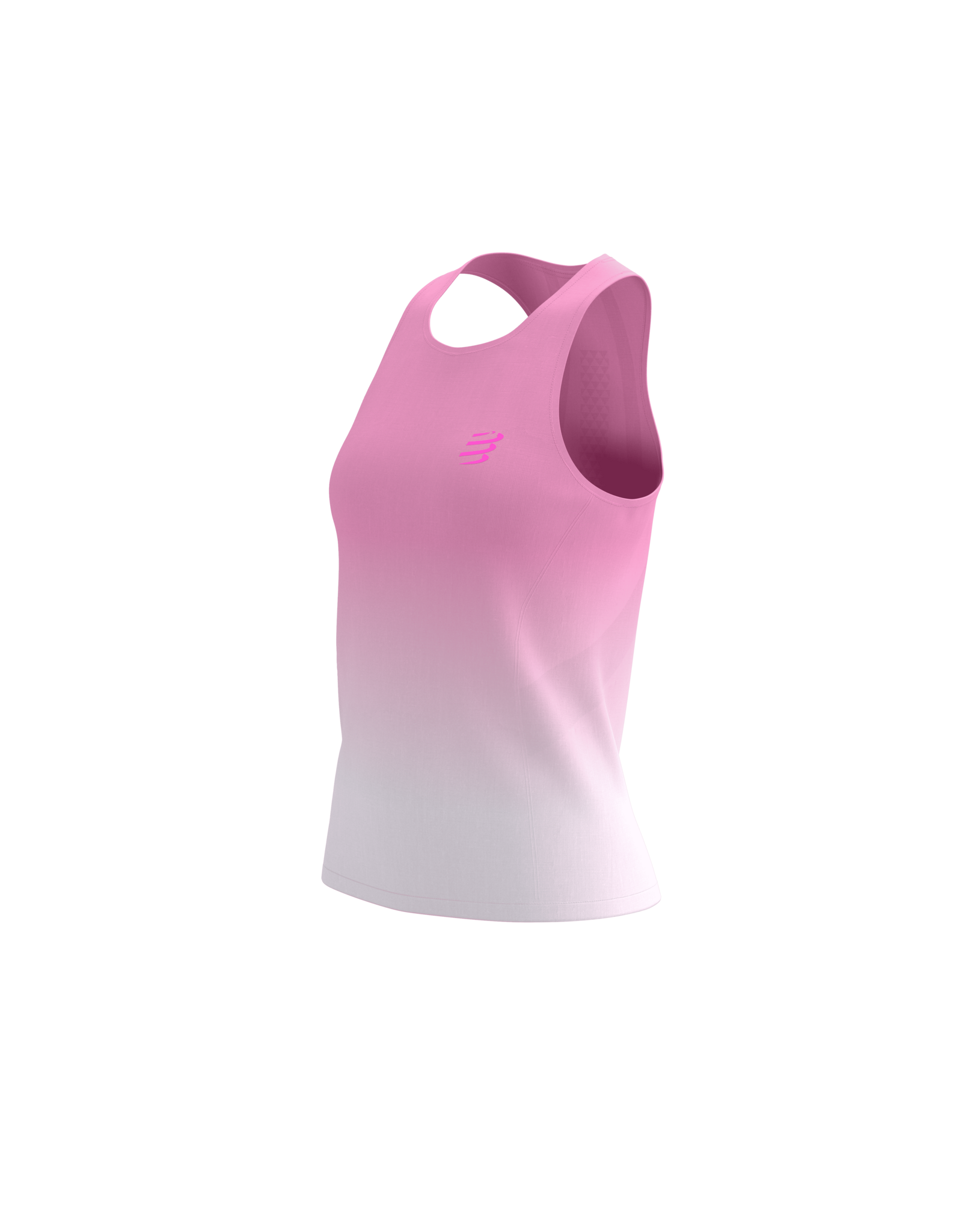 Compressport Performance Singlet W - Begonia/White