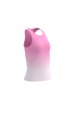 Compressport Performance Singlet W - Begonia/White