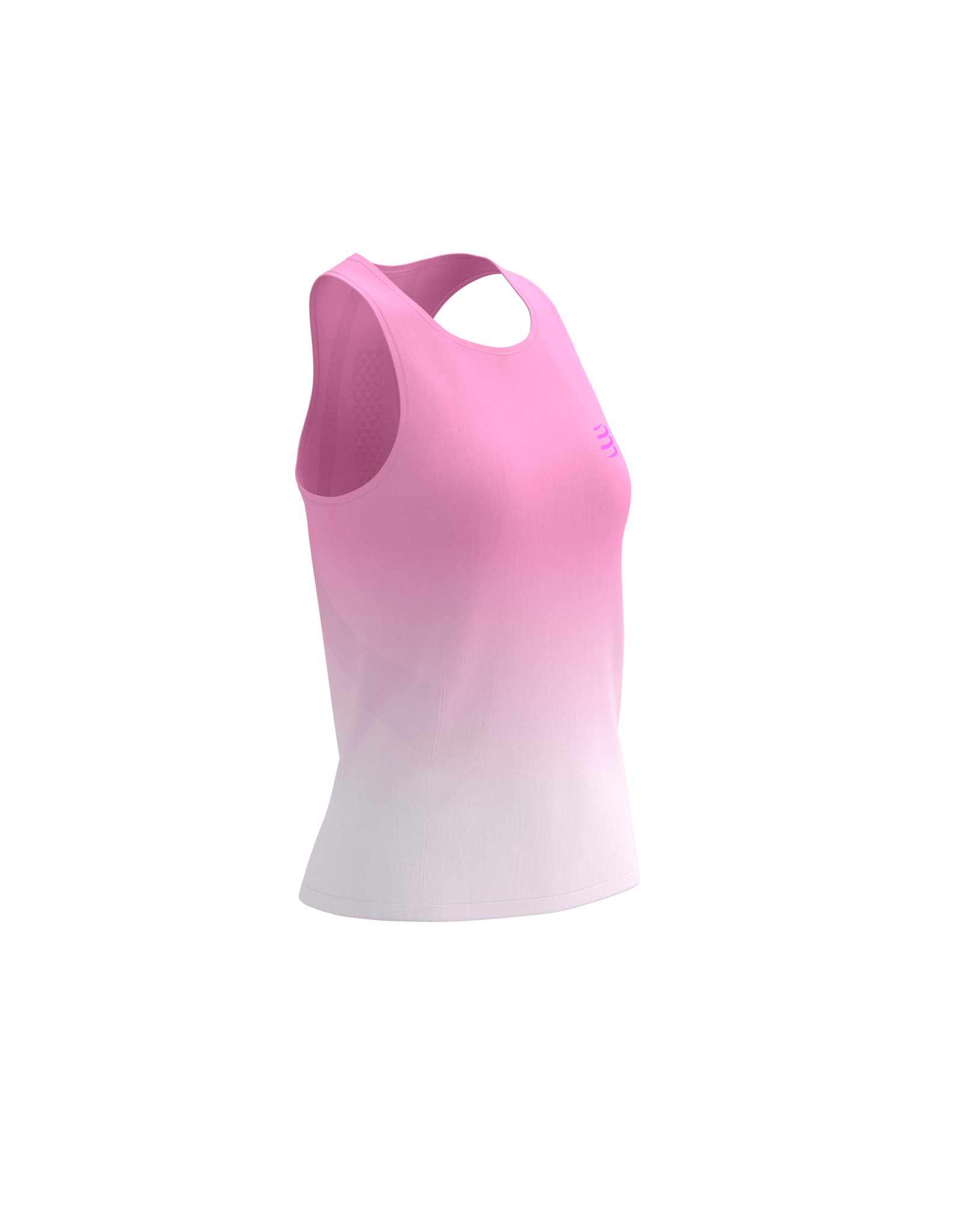 Compressport Performance Singlet W - Begonia/White