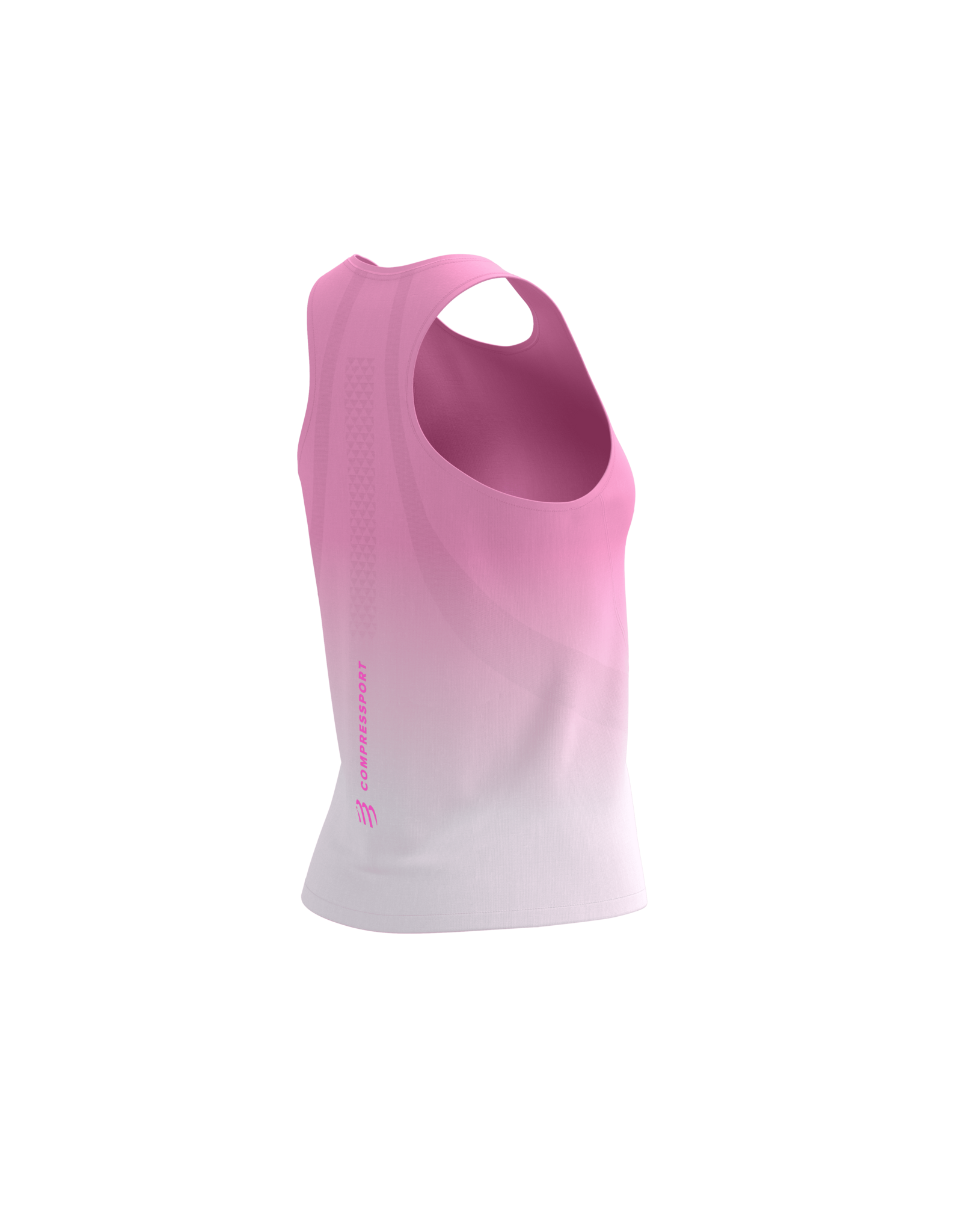 Compressport Performance Singlet W - Begonia/White