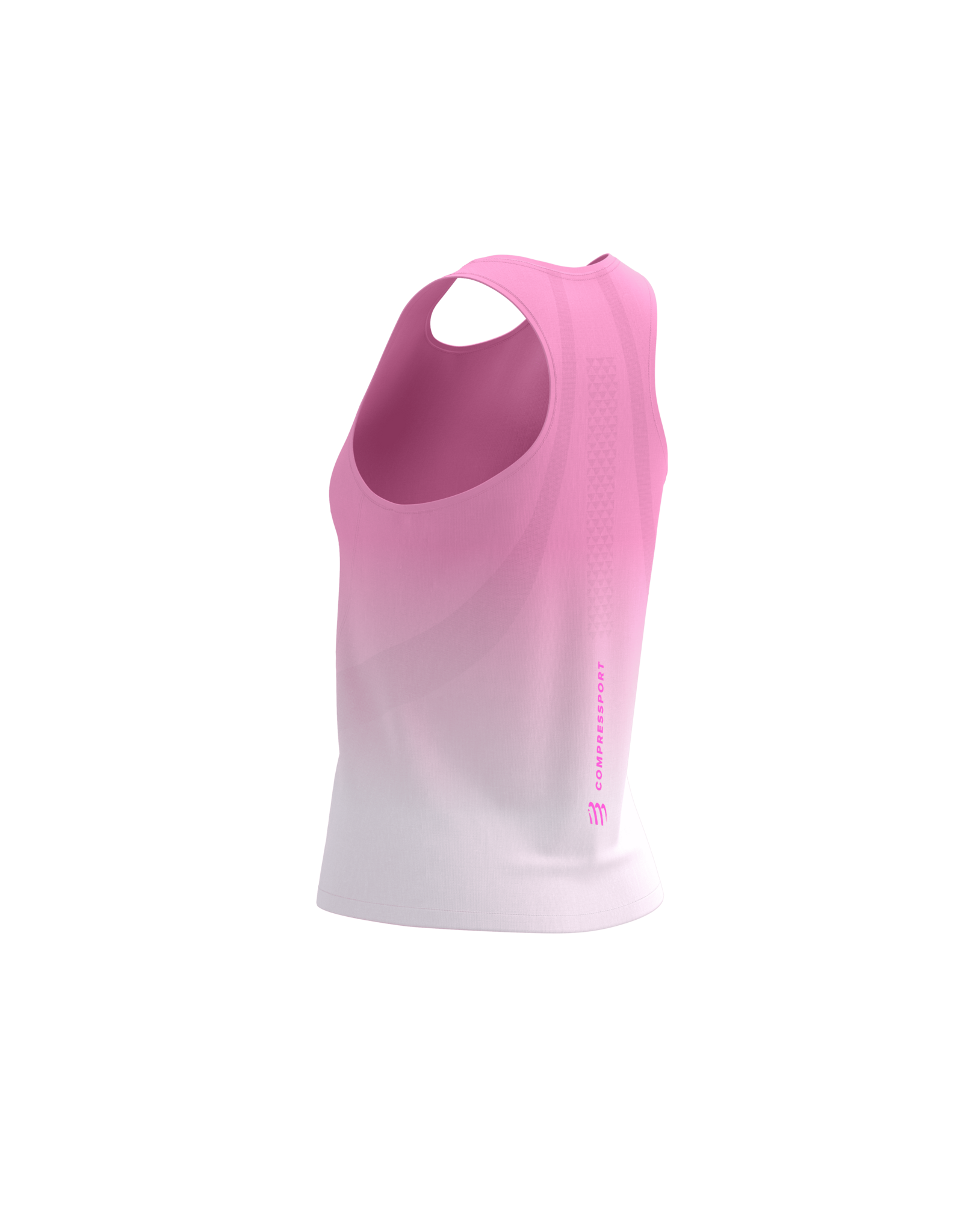 Compressport Performance Singlet W - Begonia/White