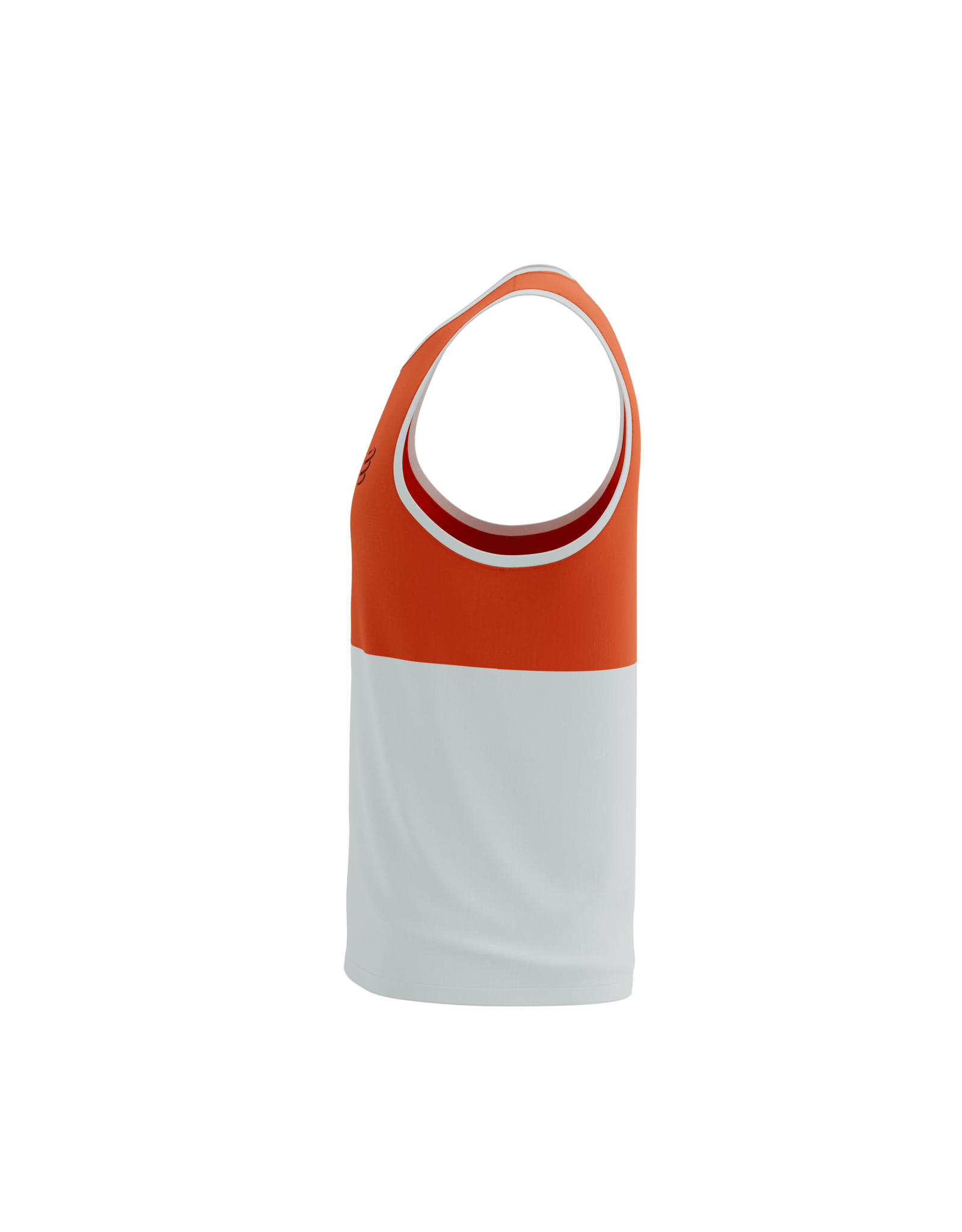 Compressport Performance Singlet M - Tigerlily/Star White