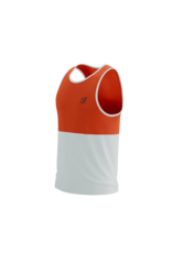 Compressport Performance Singlet M - Tigerlily/Star White