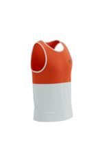 Compressport Performance Singlet M - Tigerlily/Star White