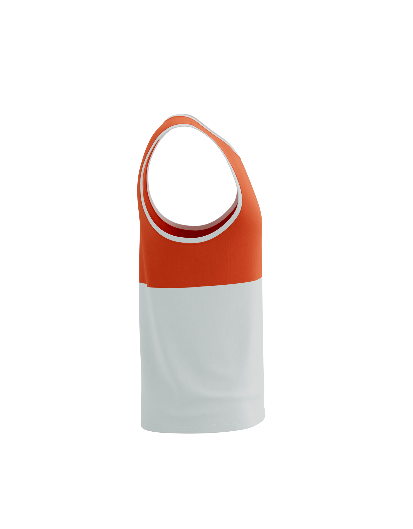 Compressport Performance Singlet M - Tigerlily/Star White