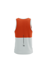 Compressport Performance Singlet M - Tigerlily/Star White