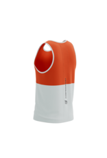 Compressport Performance Singlet M - Tigerlily/Star White