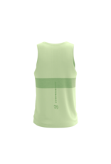 Compressport Performance Singlet M - Cream/Neon Green
