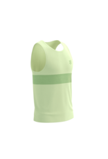 Compressport Performance Singlet M - Cream/Neon Green