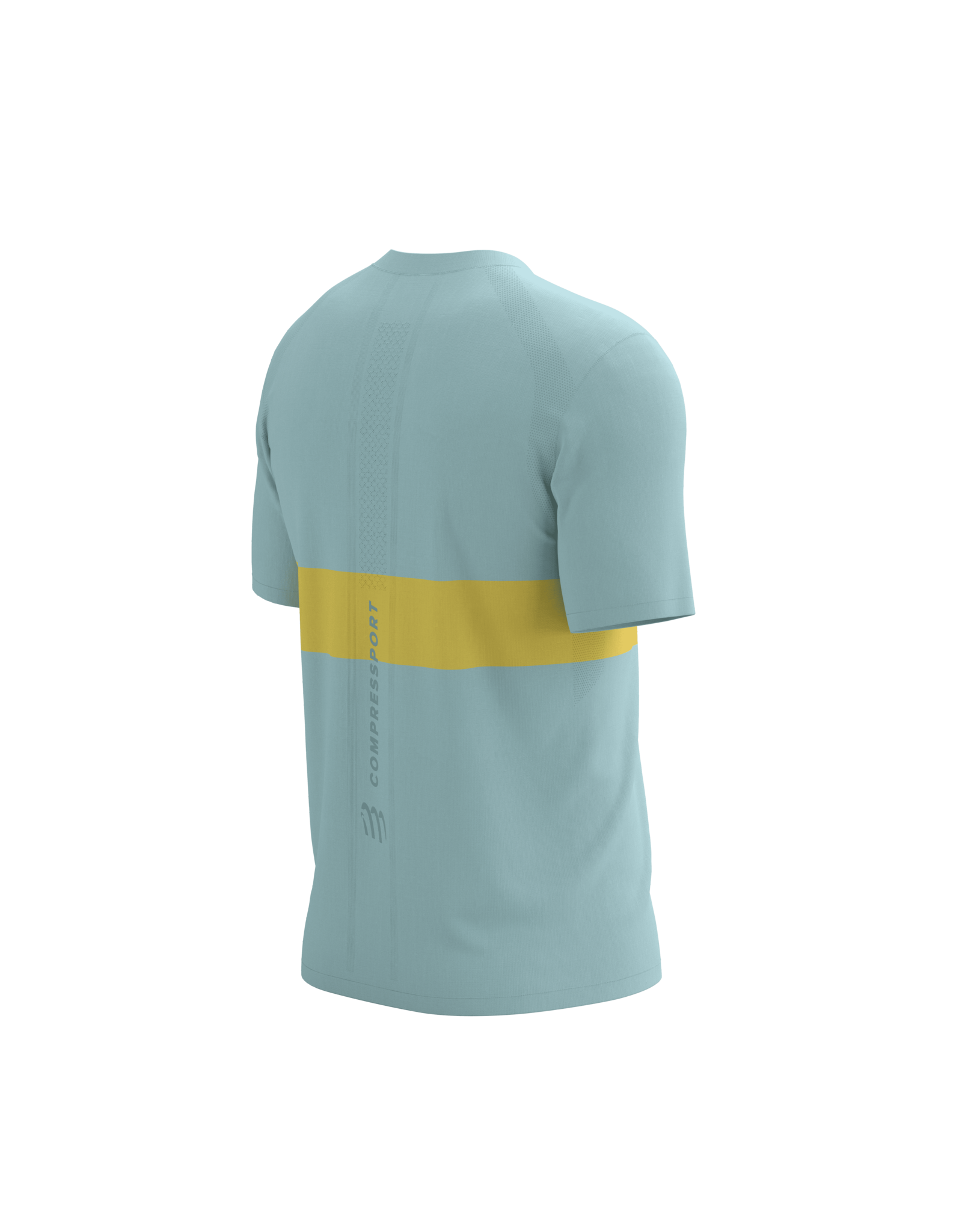 Compressport Performance SS Tshirt M - Ether/Lemon
