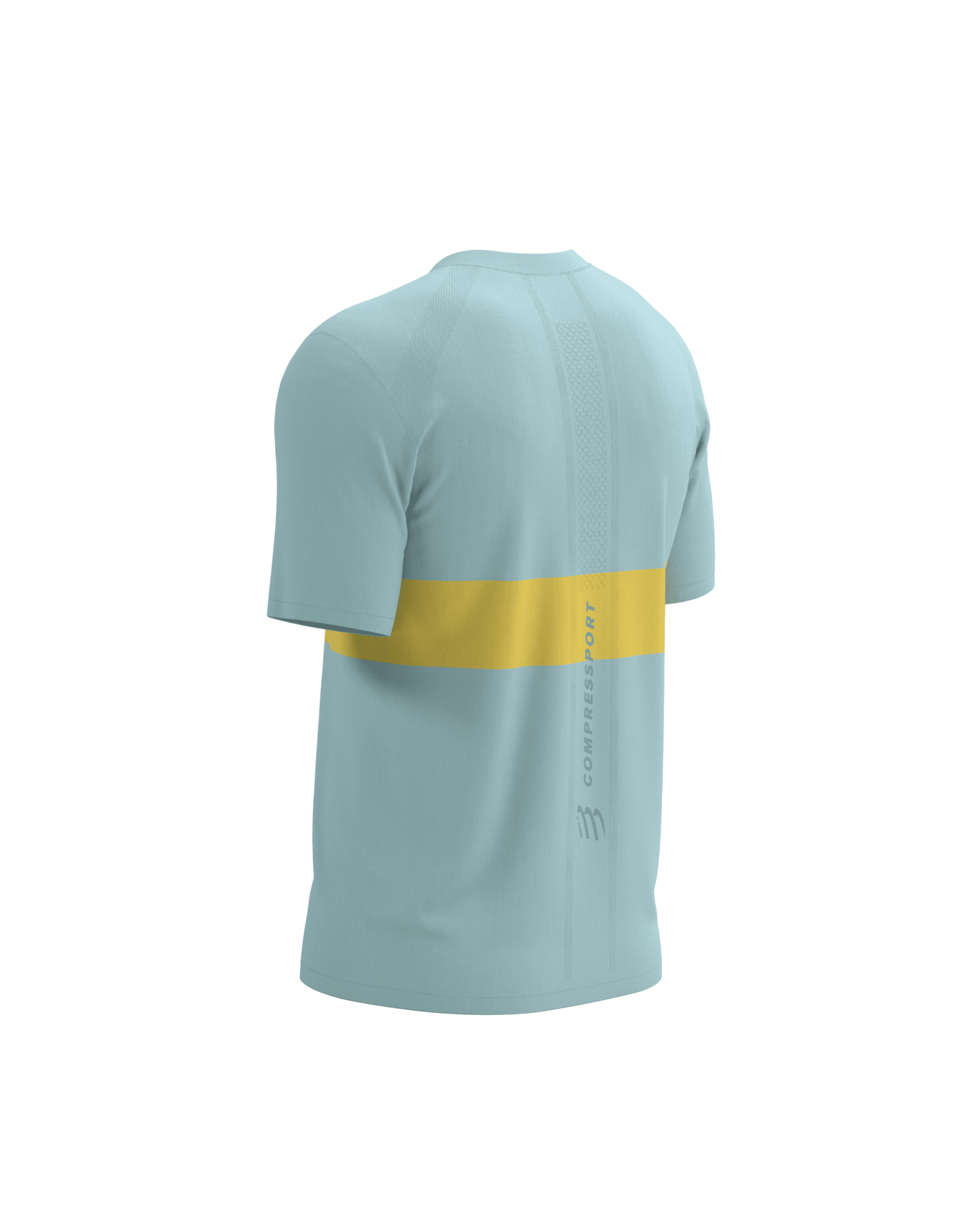 Compressport Performance SS Tshirt M - Ether/Lemon