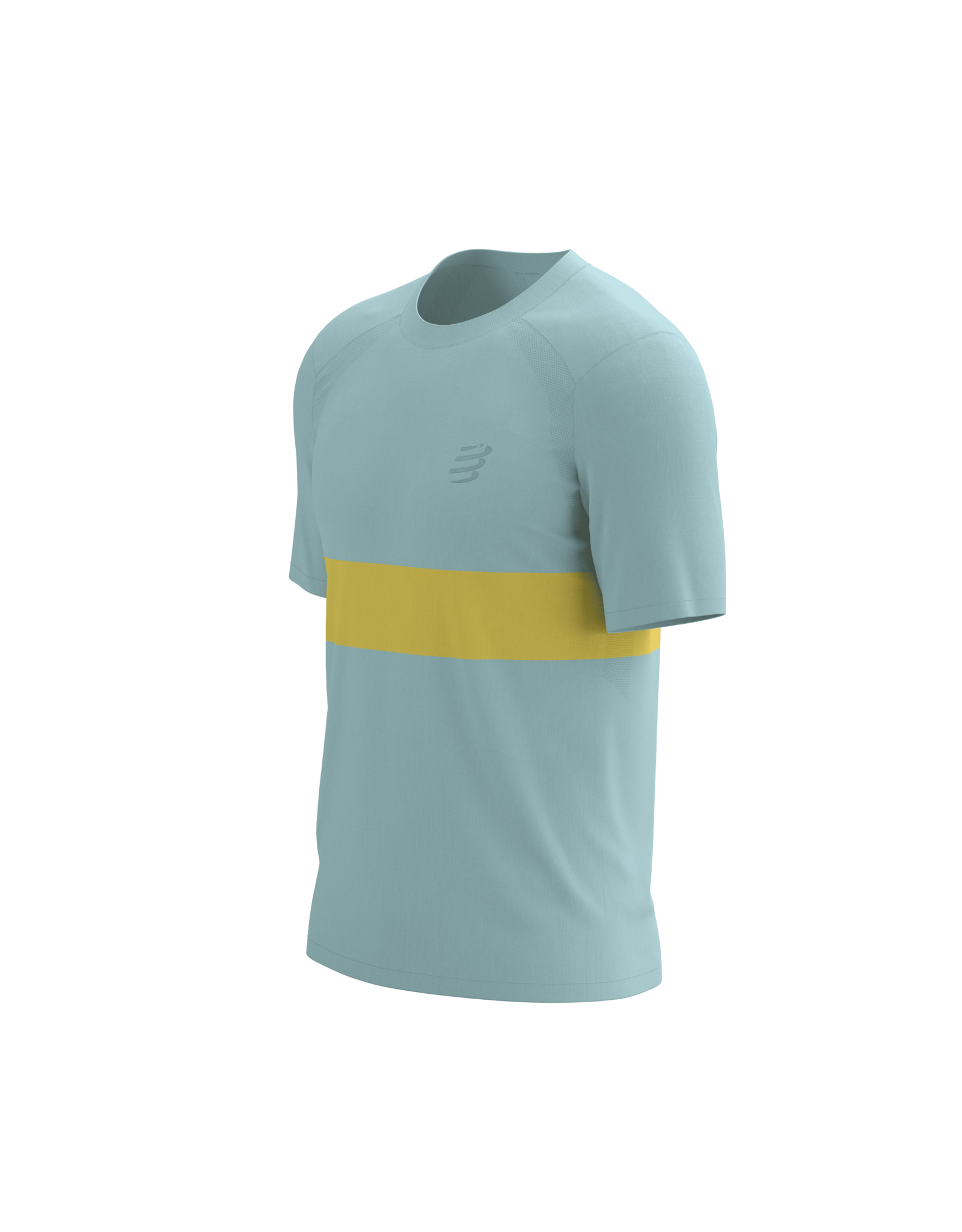 Compressport Performance SS Tshirt M - Ether/Lemon