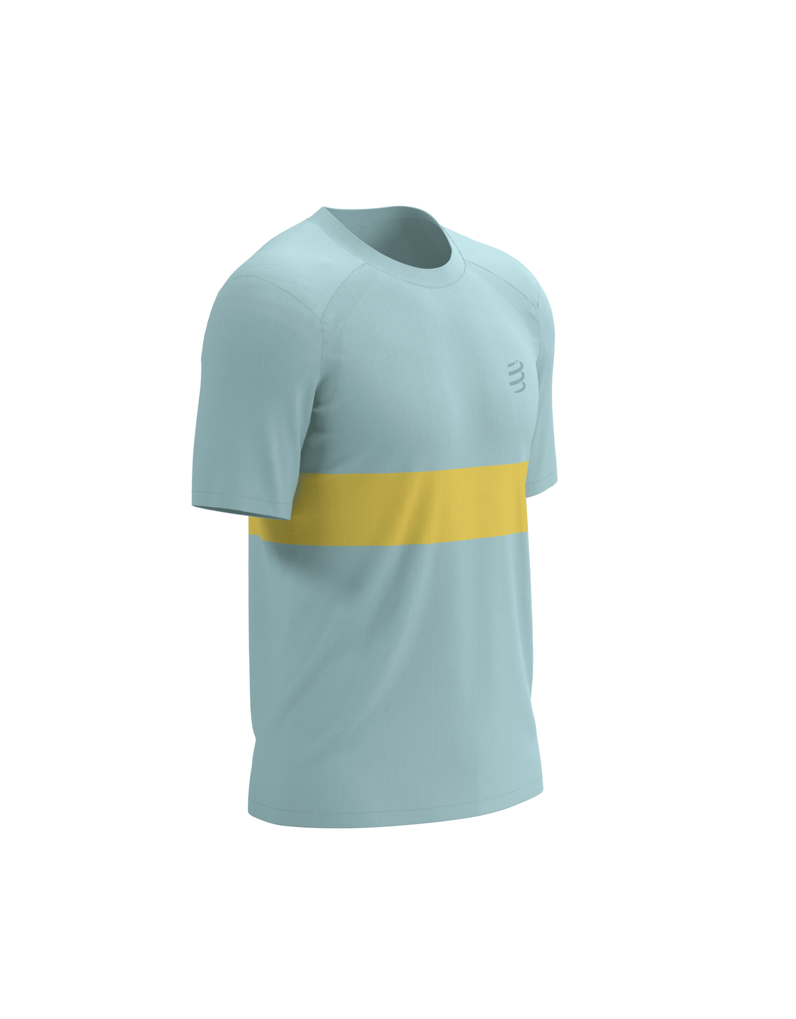 Compressport Performance SS Tshirt M - Ether/Lemon