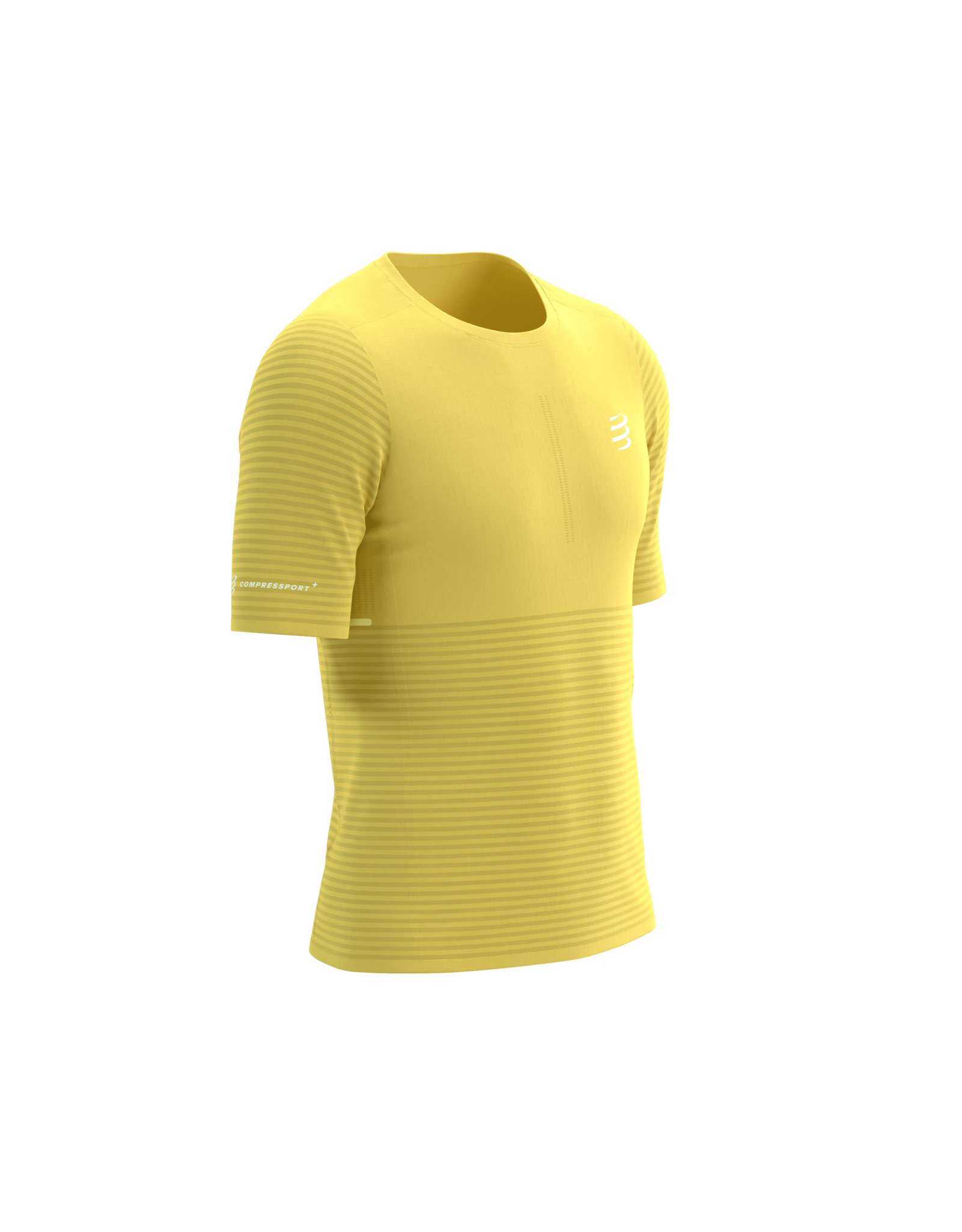Compressport Pro Racing SS Tshirt M - Lemon