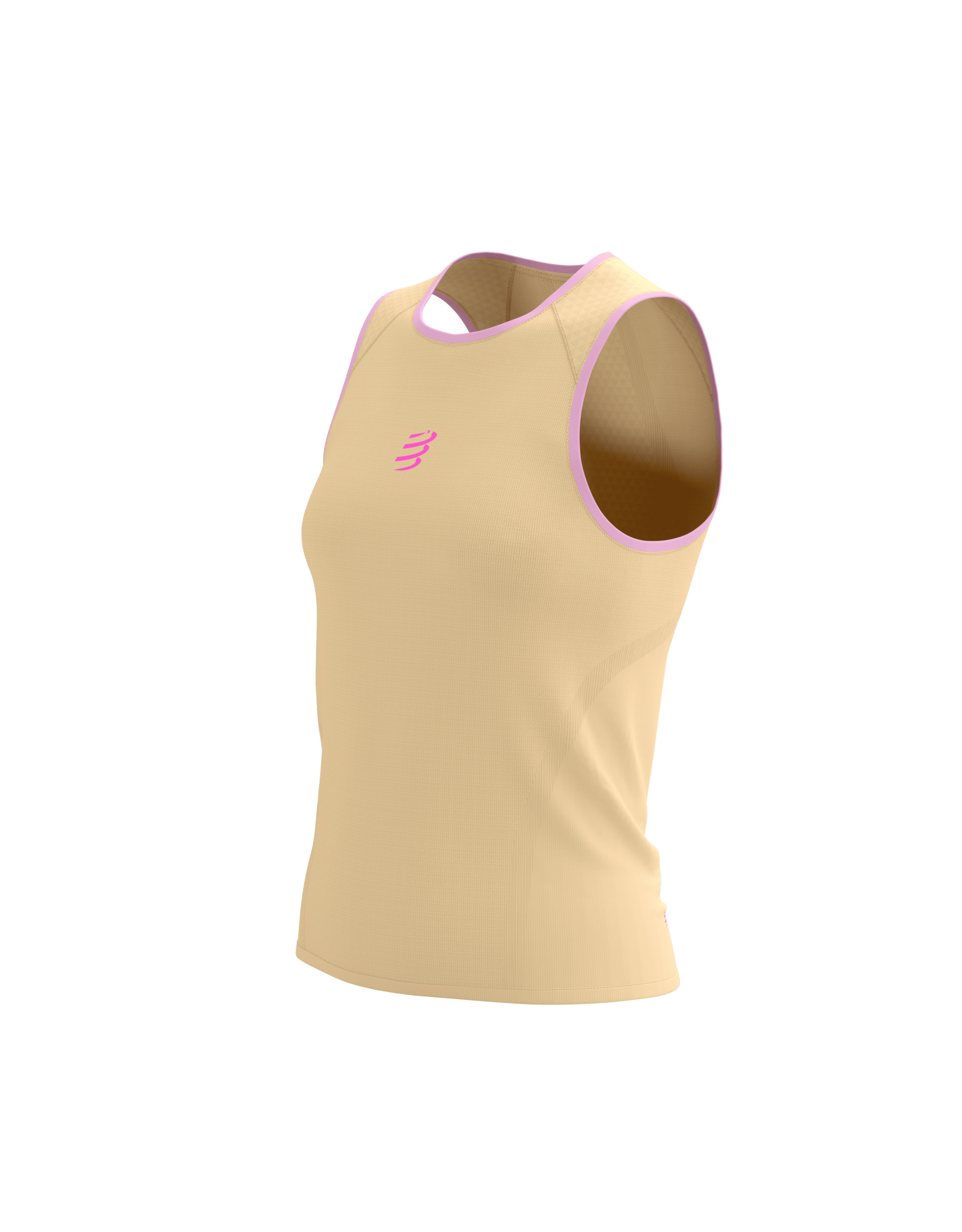 Compressport Trail Racing Tank W - Apricot