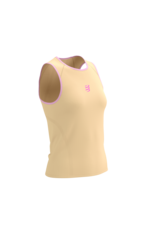 Compressport Trail Racing Tank W - Apricot
