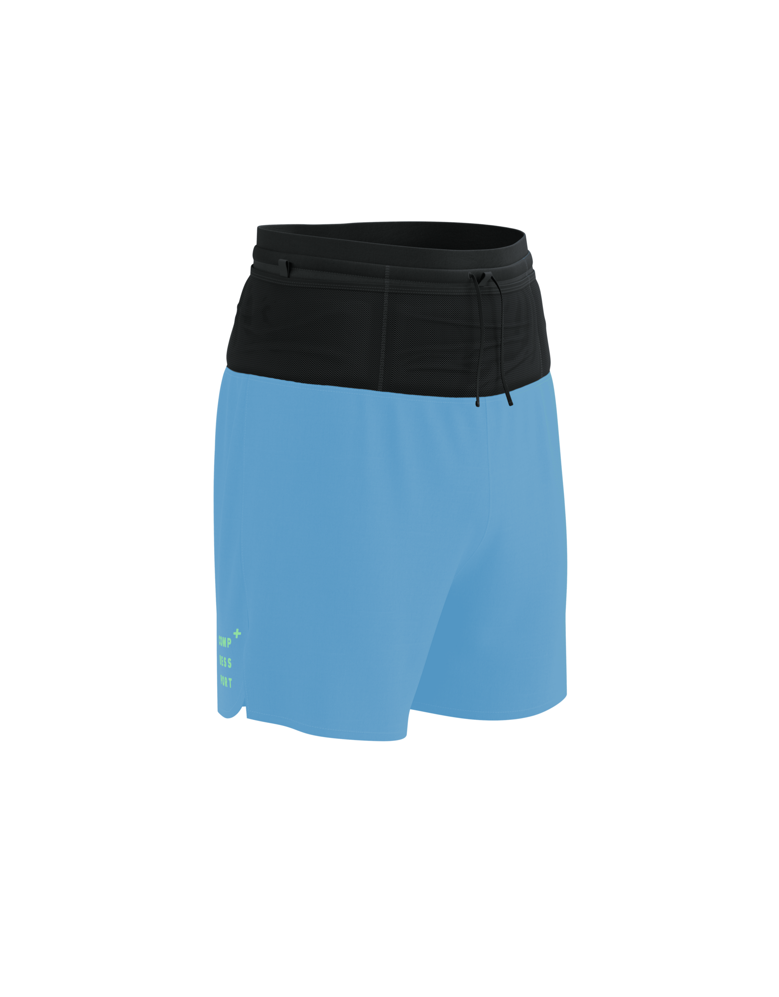 Compressport Trail Racing 2-In-1 Short M - Norse Blue