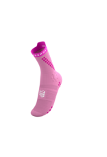 Compressport Pro Racing Socks V4.0 Trail - Begonia/Neon Pink