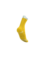 Compressport Pro Racing Socks V4.0 Trail - Lemon/White