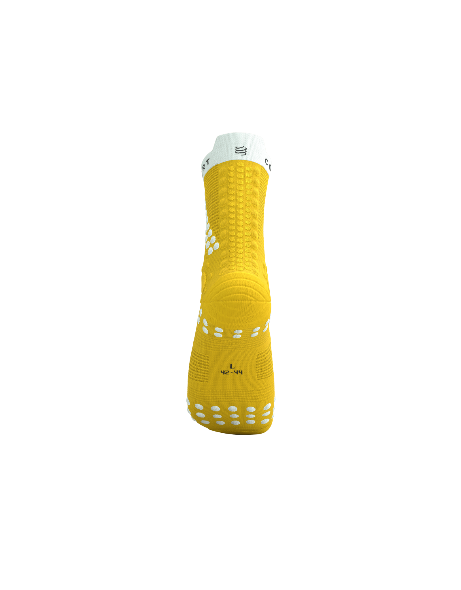 Compressport Pro Racing Socks V4.0 Trail - Lemon/White