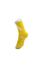 Compressport Pro Racing Socks V4.0 Trail - Lemon/White