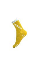 Compressport Pro Racing Socks V4.0 Trail - Lemon/White
