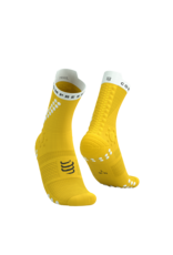 Compressport Pro Racing Socks V4.0 Trail - Lemon/White