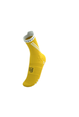Compressport Pro Racing Socks V4.0 Trail - Lemon/White