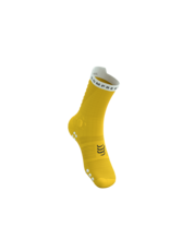 Compressport Pro Racing Socks V4.0 Trail - Lemon/White