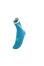 Compressport Pro Racing Socks V4.0 Trail - Norse Blue/Neon Green