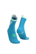 Compressport Pro Racing Socks V4.0 Trail - Norse Blue/Neon Green