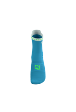 Compressport Pro Racing Socks V4.0 Trail - Norse Blue/Neon Green