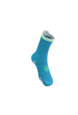 Compressport Pro Racing Socks V4.0 Trail - Norse Blue/Neon Green