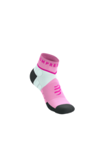 Compressport Ultra Trail Low Socks - Begonia/Neon Pink
