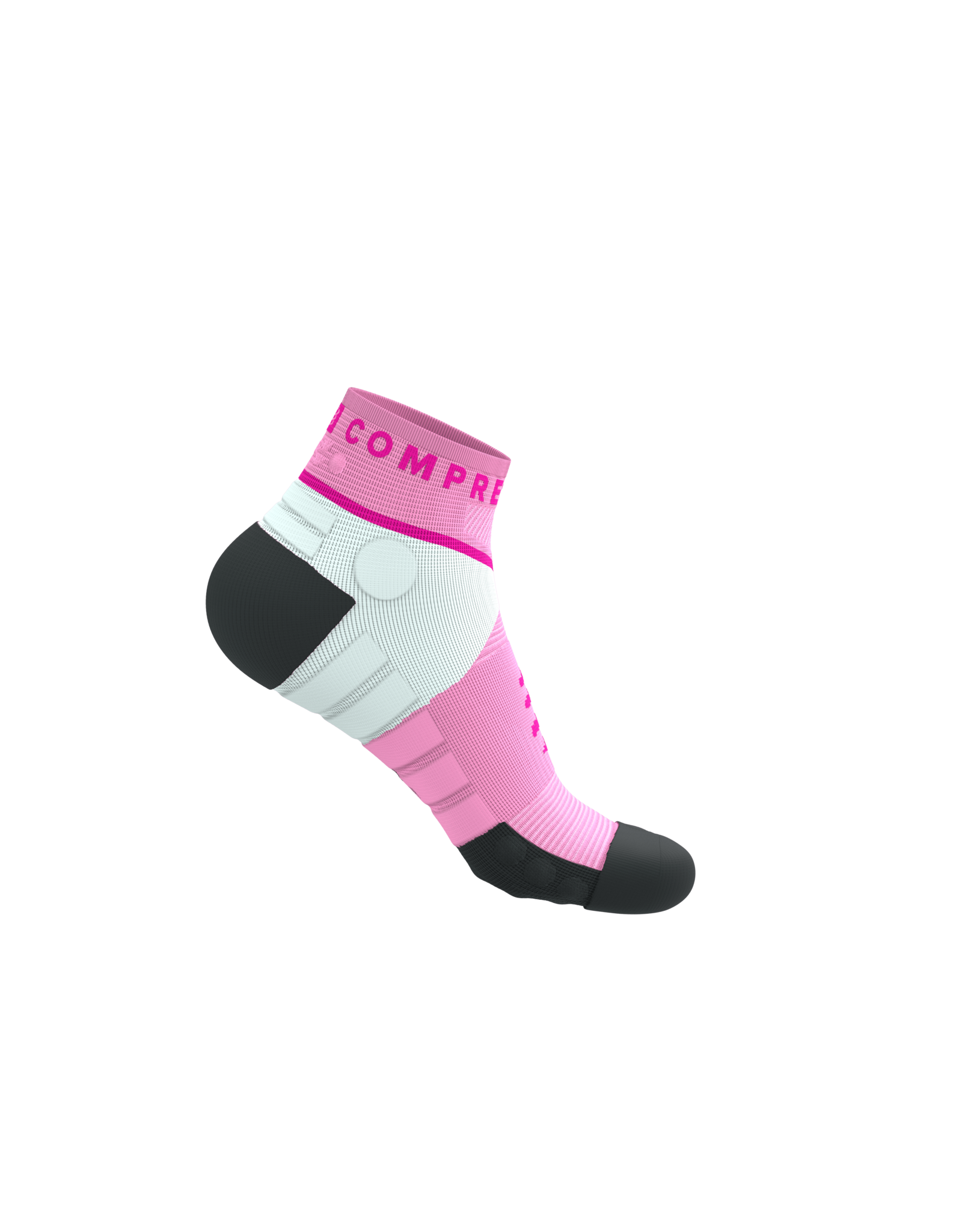 Compressport Ultra Trail Low Socks - Begonia/Neon Pink