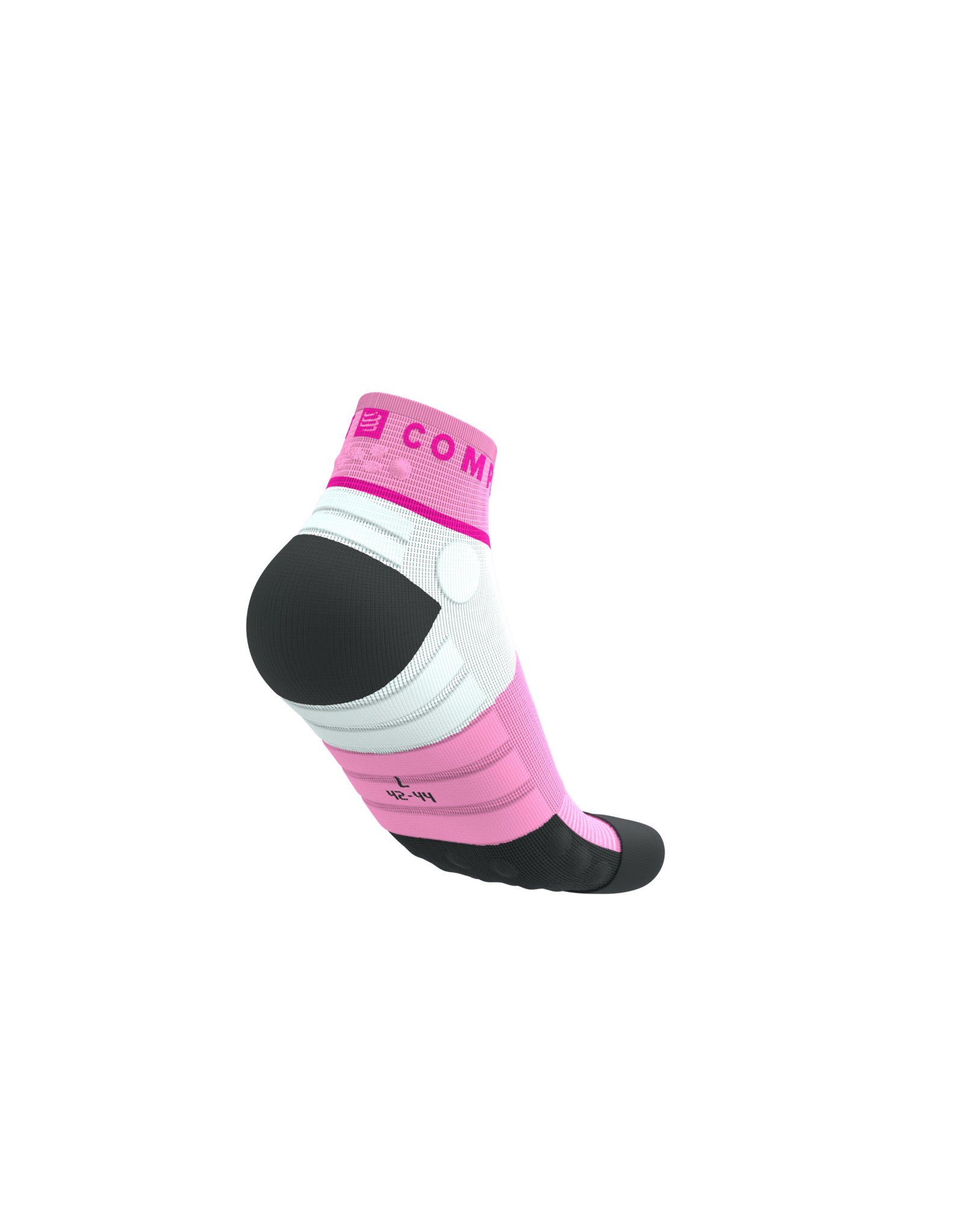 Compressport Ultra Trail Low Socks - Begonia/Neon Pink