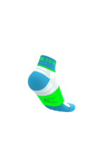 Compressport Ultra Trail Low Socks - Norse Blue/Neon Green
