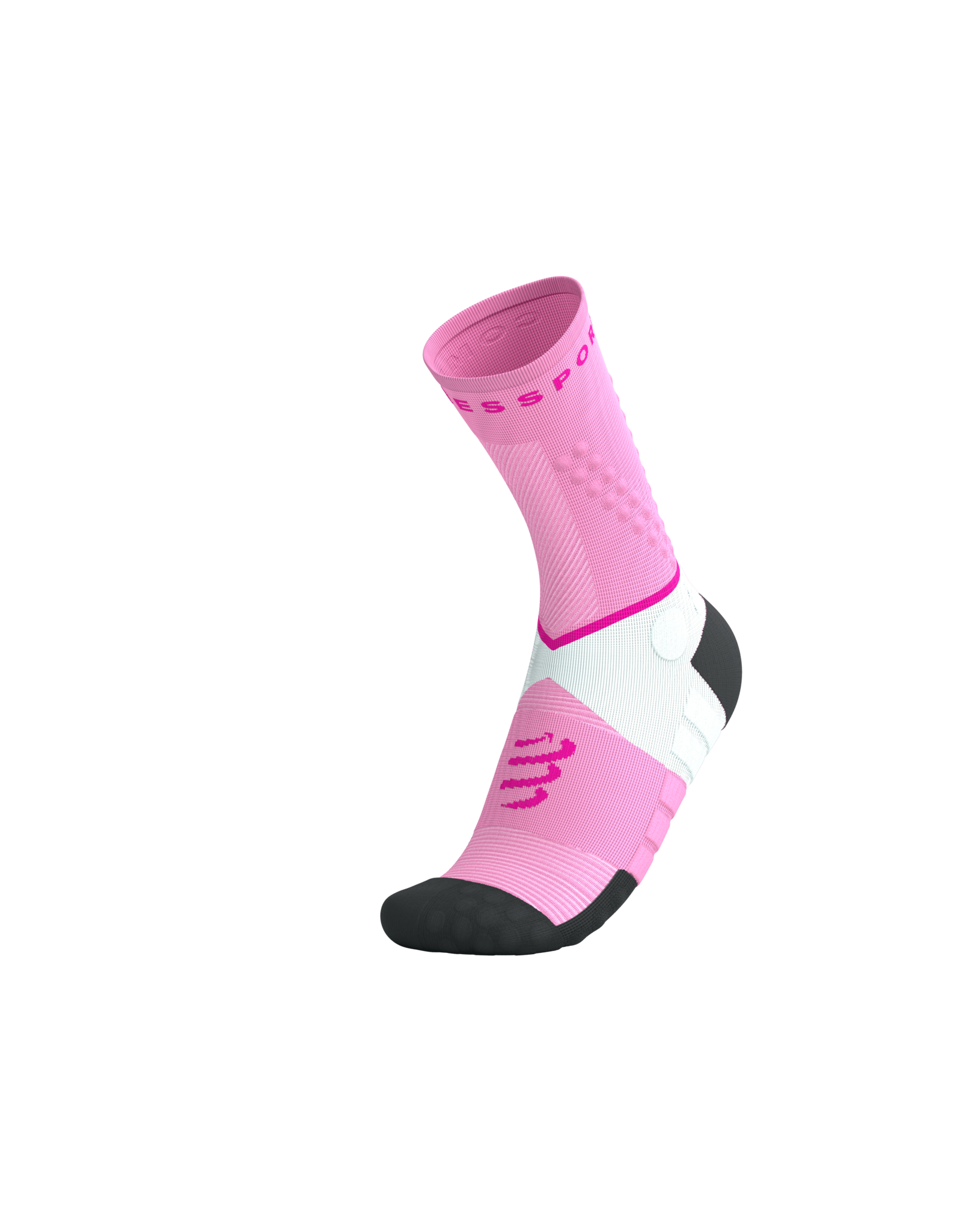 Compressport Ultra Trail Socks V2.0 - Begonia/Neon Pink