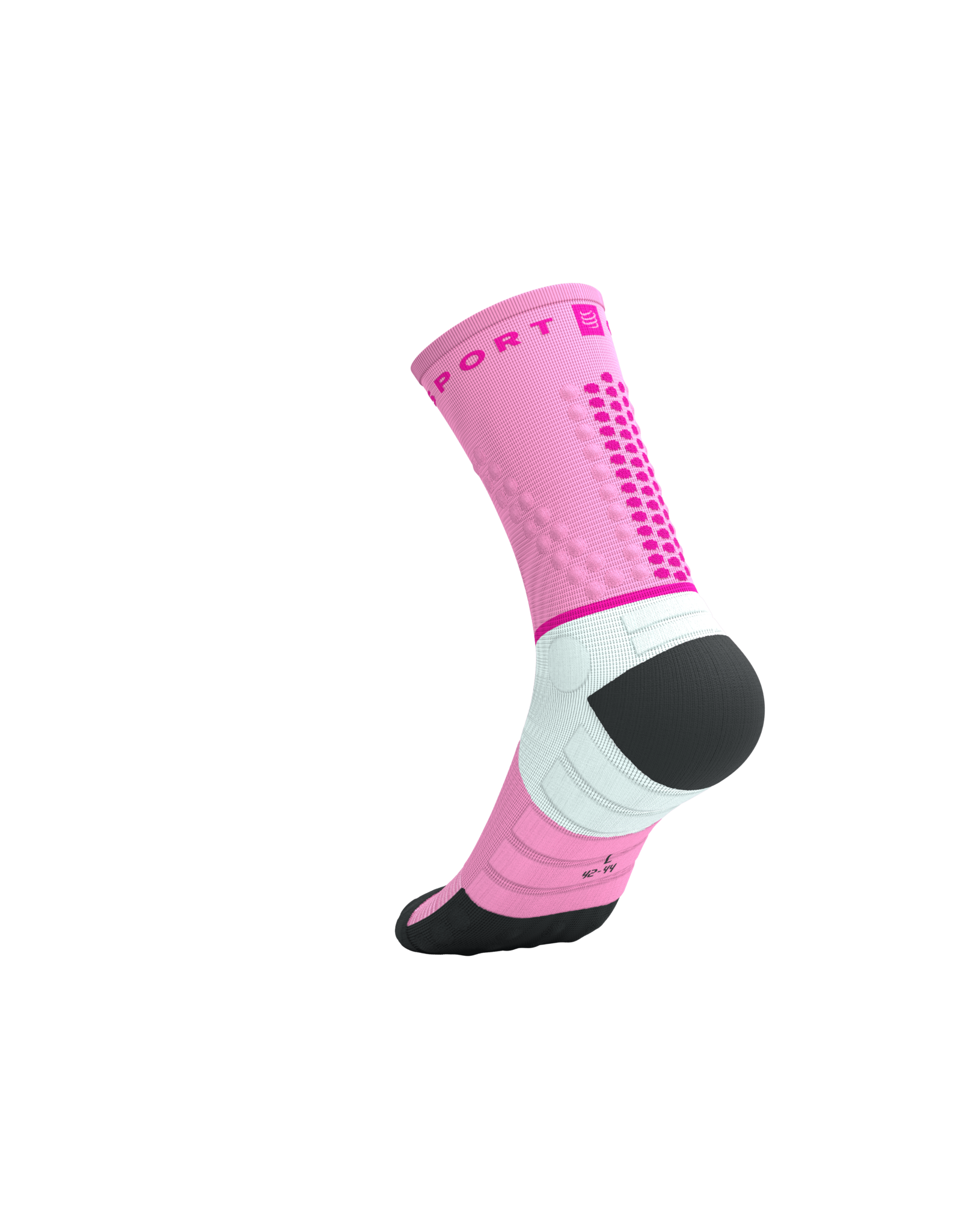 Compressport Ultra Trail Socks V2.0 - Begonia/Neon Pink