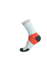 Compressport Ultra Trail Socks V2.0 - Gray Violet/Tigerlily