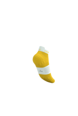 Compressport Pro Racing Socks V4.0 Run Low - Lemon/White