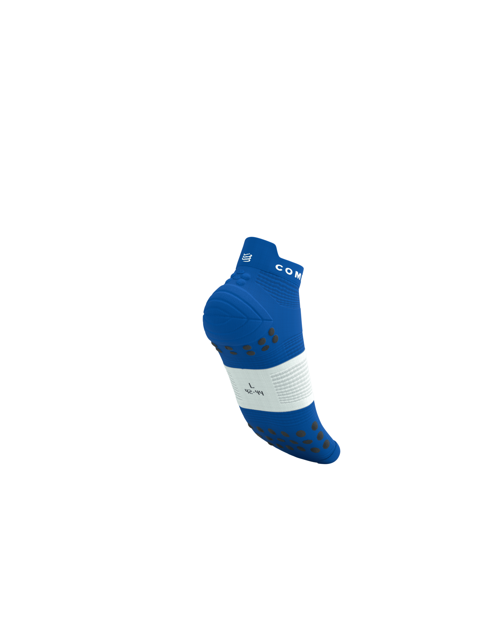 Compressport Pro Racing Socks V4.0 Run Low - Princess Blue/White