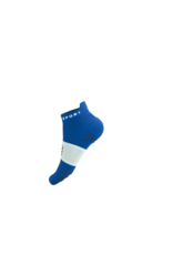 Compressport Pro Racing Socks V4.0 Run Low - Princess Blue/White