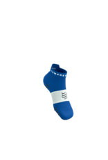 Compressport Pro Racing Socks V4.0 Run Low - Princess Blue/White