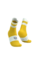 Compressport Pro Racing Socks V4.0 Run High - Lemon/White